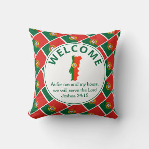 Anpassningsbar Christian Welcome PORTUGAL Kudde