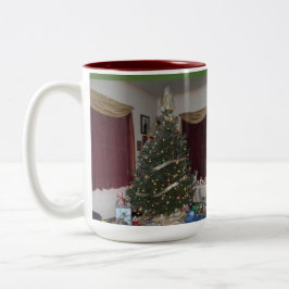 ANPASSNINGSBAR CHRISTMAS COFFEE MUGG MED FOTO
