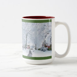 ANPASSNINGSBAR CHRISTMAS COFFEE MUGG MED FOTO