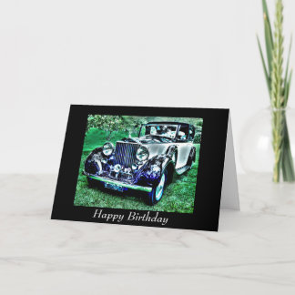 Anpassningsbar Classic Birthday Roll Royce Kort