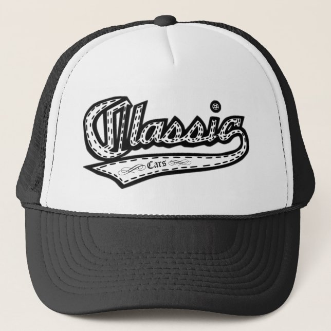 Anpassningsbar Classic Cars Keps (Framsida)