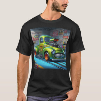 Anpassningsbar Classic Dragster car lastbil T-Shir T Shirt