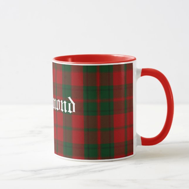 Anpassningsbar Classic Drummond Tartan Play Mugg (Höger)