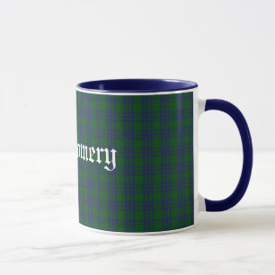 Anpassningsbar Classic Montgomery Tartan Plaid Mug Mugg