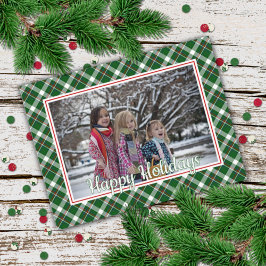 Anpassningsbar Classic Red Grönt Blue White Play M Vykort