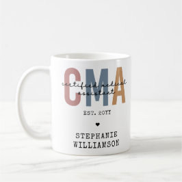 Anpassningsbar CMA Auktoriserad Medical Assistant Kaffemugg