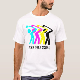 Anpassningsbar CMYK GOLF T Shirt