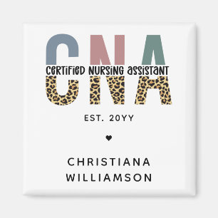 Anpassningsbar CNA Auktoriserad Nursing Assistant Magnet