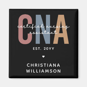 Anpassningsbar CNA Retro Auktoriserad Assistant-gå Magnet