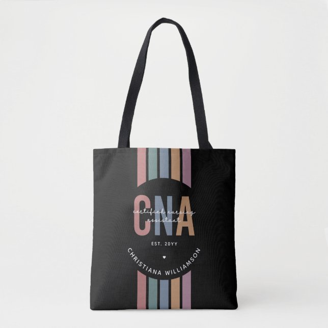 Anpassningsbar CNA Retro Auktoriserad Assistant-gå Tygkasse (Framsida)