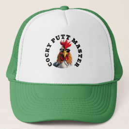 Anpassningsbar Cocky Golfer Hat - Funny Golf Truck Keps