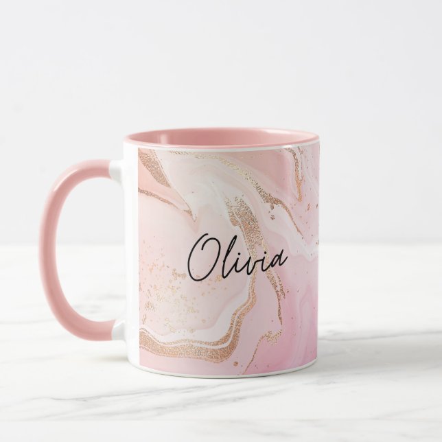 Anpassningsbar Coffee Mugg med Anpassningsbarna Te (Vänster)