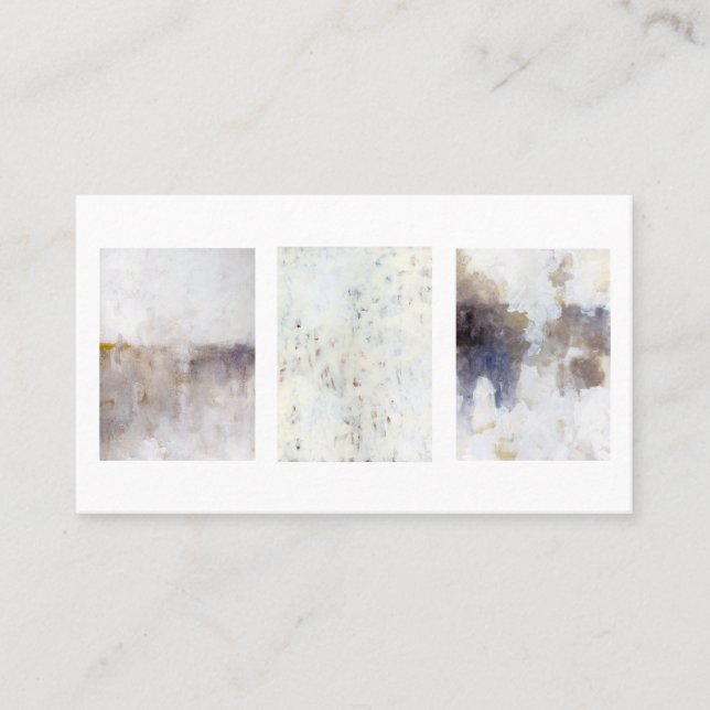 Anpassningsbar Collage Artwork Artist Visitkort (Framsida)