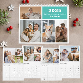 Anpassningsbar Collage Modern Family - 40 Photo 20 Kalender