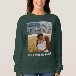 Anpassningsbar College Photo & Namn Personlig Wome T Shirt