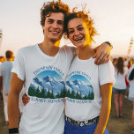Anpassningsbar Colorado Resa Mountain Coola Family T Shirt<br><div class="desc">Anpassade matchande t-shirts för familjen till sommaren resa eller falla skidåkning till Colorado-bergen eller en vacker stuga i skogen. I coolan är kvinnogarantin en söt teckning av berg med tak över snö framför grönt mot träd. En underbar t-shirt för en utomhuskärleksfull familj för att de ska åka skidor eller vanda....</div>