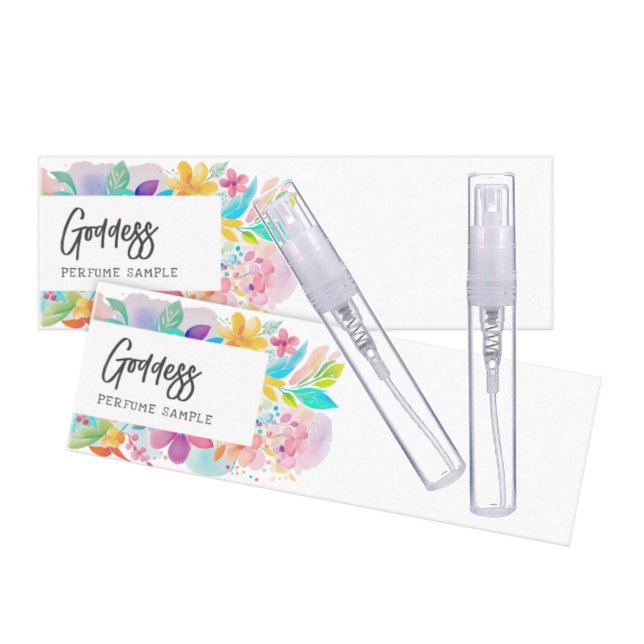 Anpassningsbar Colorful Parfym Tester Mini Visitkort (Skapare uppladdad)