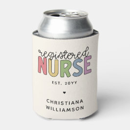 Anpassningsbar Colorful Registered Nurse RN Studen