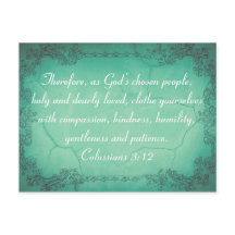 Anpassningsbar Colossians 3:12 Kindness Bible Vers