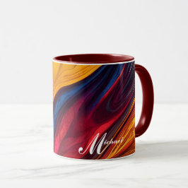 Anpassningsbar Combo Marble Mugg