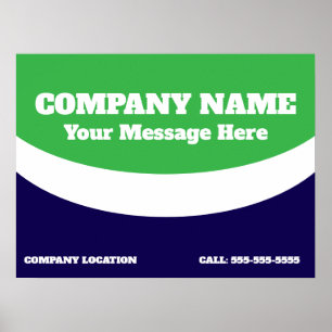 Anpassningsbar Company Anpassningsbar Message Adre Poster