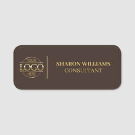 Anpassningsbar Company Business Logotyp Employee M Namnbricka