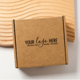 Anpassningsbar Company Chic Typography Basic-Logot Självfärgande Stämpel