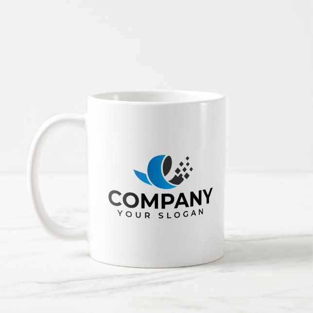 Anpassningsbar Company-kampanj Kaffemugg (Vänster)