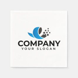 Anpassningsbar Company-kampanj Pappersservett