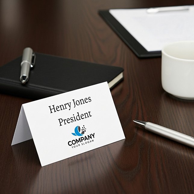 Anpassningsbar Company-kampanj Placeringskort (Skapare uppladdad)