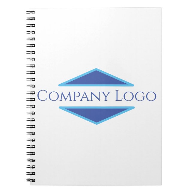 Anpassningsbar Company Logotyp Anteckningsbok (Framsidan)