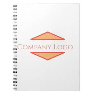 Anpassningsbar Company Logotyp Anteckningsbok