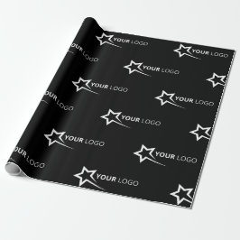 Anpassningsbar Company Logotyp Branded Business Bl Presentpapper