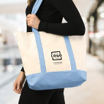 Anpassningsbar Company Logotyp Branded Promotional Tygkasse<br><div class="desc">Anpassa enkelt det här trendiget till väskan med din egen logotyp och kampanjinformation. Tote bags med anpassningsbar är underbart som företagsgåvor till anställda,  kunder och kunder. De kan också användas för att marknadsföra ditt varumärke vid utställningar,  konferenser eller som handelsutställningar. Ingen minsta orderkvantitet.</div>