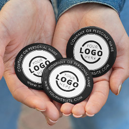 Anpassningsbar Company Logotyp Business Corporate  Knapp