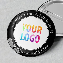 Anpassningsbar Company Logotyp Business Corporate  Knapp