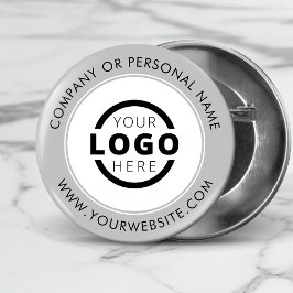 Anpassningsbar Company Logotyp Business Corporate  Knapp