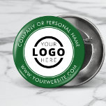 Anpassningsbar Company Logotyp Business Corporate  Knapp<br><div class="desc">Skapa din egen knappnålknapp för anpassningsbar med ditt företags logotyp- och personlig-märkesmeddelande eller kontaktinformation. Det här är en säljfrämjande knapp för marknadsföring som du kan göra på handelsprogram,  konferenser och andra företagsevenemang. Du kan enkelt ändra bakgrunden till färg så att den matchar ditt företags färger. Ingen minsta orderkvantitet.</div>