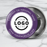 Anpassningsbar Company Logotyp Business Corporate  Knapp<br><div class="desc">Skapa din egen knappnålknapp för anpassningsbar med ditt företags logotyp- och personlig-märkesmeddelande eller kontaktinformation. Det här är en säljfrämjande knapp för marknadsföring som du kan göra på handelsprogram,  konferenser och andra företagsevenemang. Du kan enkelt ändra bakgrunden till färg så att den matchar ditt företags färger. Ingen minsta orderkvantitet.</div>
