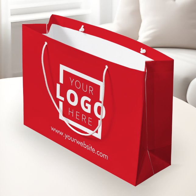 Anpassningsbar Company Logotyp Business Promo Red  (Skapare uppladdad)