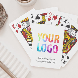 Anpassningsbar Company Logotyp Business Promotiona Casinokort