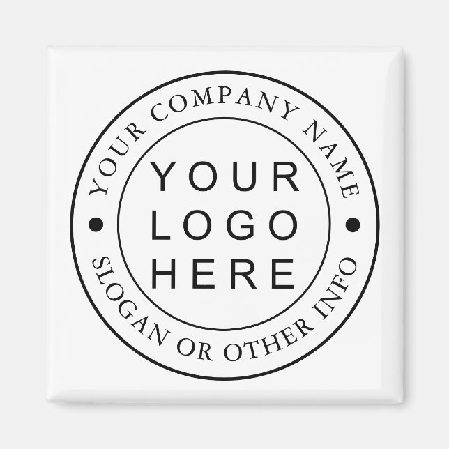 Anpassningsbar Company Logotyp Business Promotiona Magnet (Framsidan)