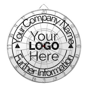 Anpassningsbar Company Logotyp Darttavla