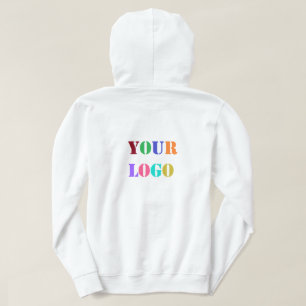 Anpassningsbar Company Logotyp din Business Hoodie