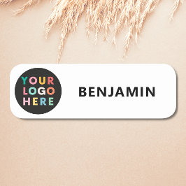 Anpassningsbar Company Logotyp Employee Magnetic Namnbricka