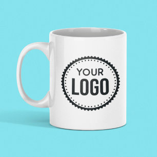Anpassningsbar Company Logotyp Kaffemugg