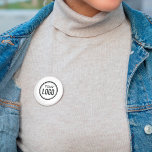 Anpassningsbar Company Logotyp Knapp<br><div class="desc">Anpassa en knapp med den här enkla och minimalistiska mallen för Logotyp och befordra ditt företag eller företag att öka antalet säljtillfällen och generera mer försäljning. Lägg till din Logotyp. Kontakta mig om du behöver hjälp eller matcha objekt</div>