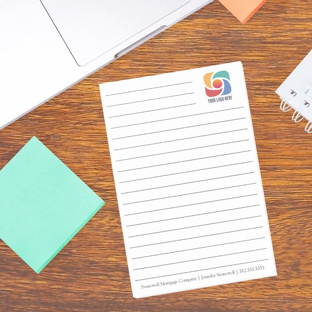Anpassningsbar Company Logotyp Led Business Post-it Block (Skapare uppladdad)