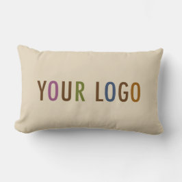Anpassningsbar Company Logotyp Lumbar Pillow Promo Lumbarkudde