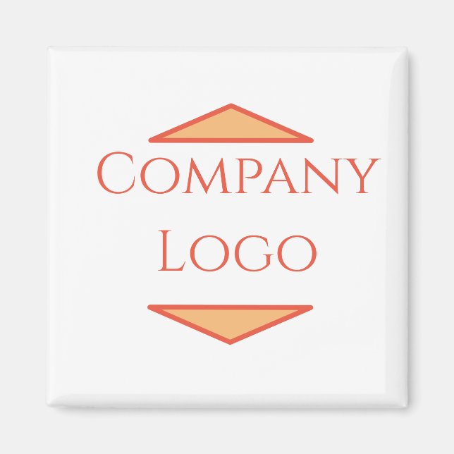 Anpassningsbar Company Logotyp Magnet (Framsidan)